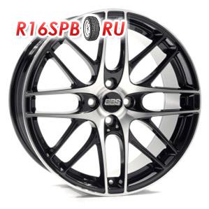 Литой диск BBS CS4 7.5x17 4*100 ET 38 Black Diamond Cut