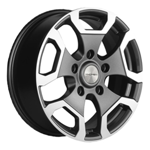 Литой диск Khomen Wheels 1725 6.5x17 5*139.7 ET 35