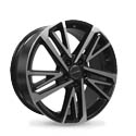 Khomen Wheels 1815 8x18 5*112 ET 39 dia 66.6 Black
