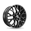 Khomen Wheels 1818 7x18 5*114.3 ET 45 dia 60.1 Black