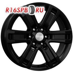 Литой диск КиК R7-Рольф 7.5x17 6*114.3 ET 30 чёрный аурум