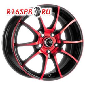 Литой диск Racing Wheels H-470 6.5x15 4*98 ET 35 BK-ORD/FP
