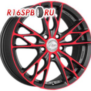 Литой диск Racing Wheels H-487 6.5x15 4*98 ET 35 BK-ORD/FP