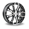 Tech-Line Rst 126 6x16 4*98 ET 33 dia 58.6 Black